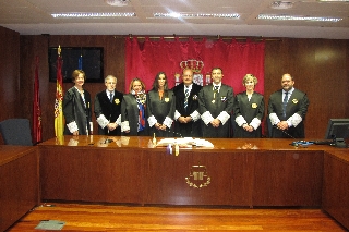 El acto se celebró ante la Sala de Gobierno del Tribunal Superior de Justicia de Navarra (TSJN)